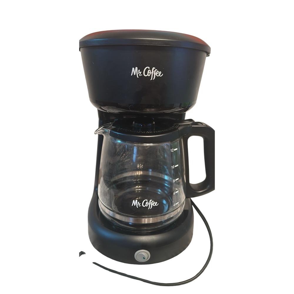 Mr. Coffee 12 Cup Coffee Maker Black Gently Used
